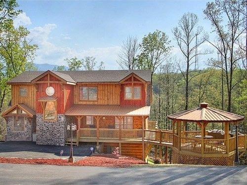 Majestic Springs Lodge Cabin McCookville Esterno foto