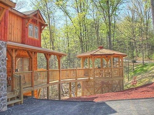 Majestic Springs Lodge Cabin McCookville Esterno foto