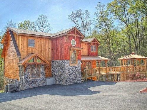 Majestic Springs Lodge Cabin McCookville Esterno foto